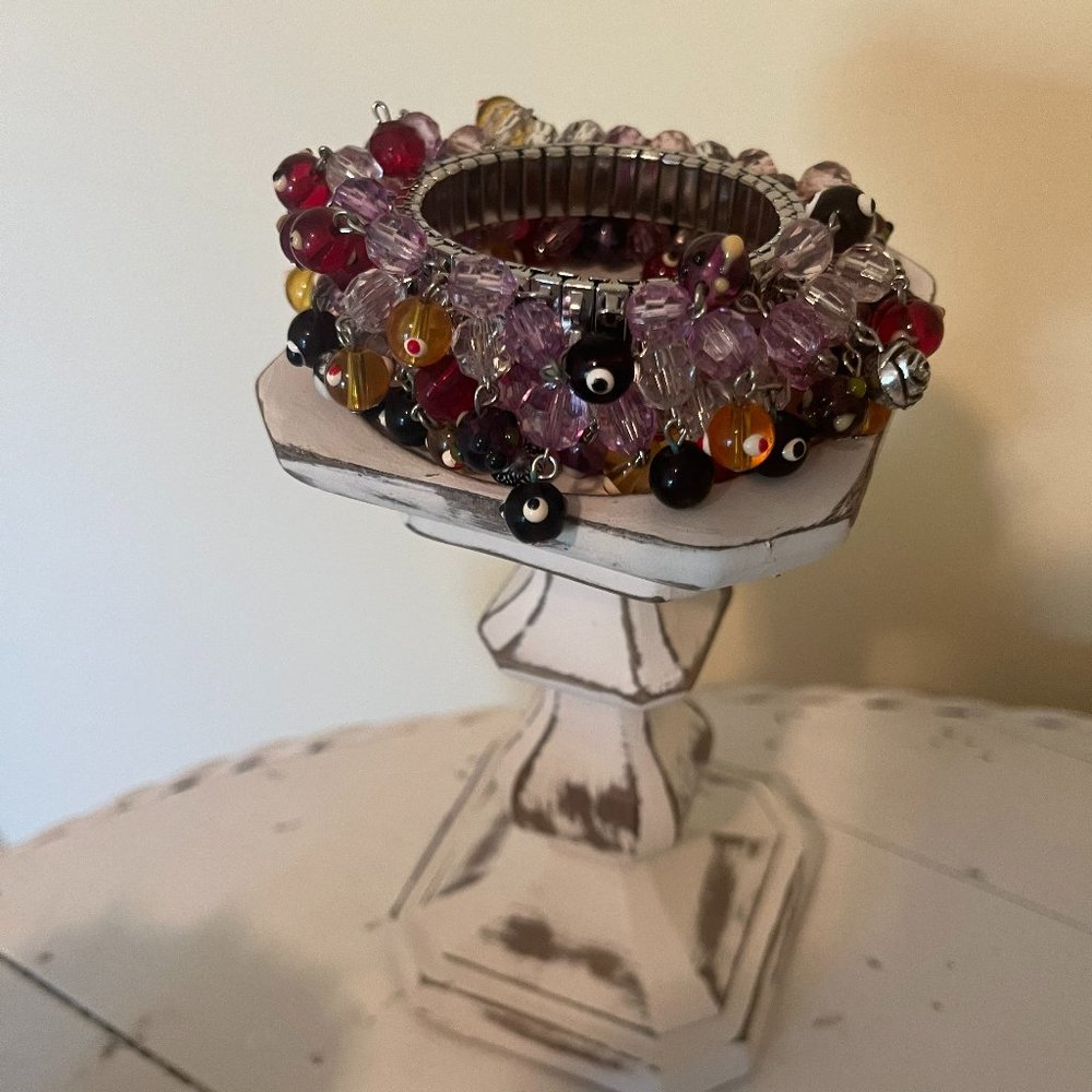 Unique Multicolored Beaded Bracelet  (SALE!!  Lowering Prices!)